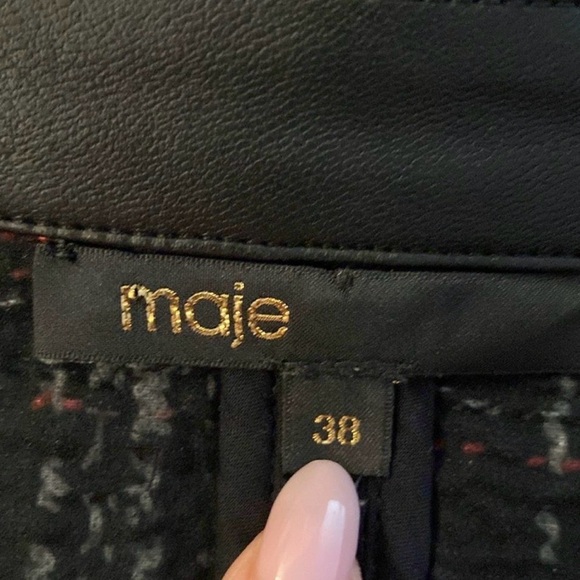 MAJE Plaid Button-Down Dress - Picture 12 of 13